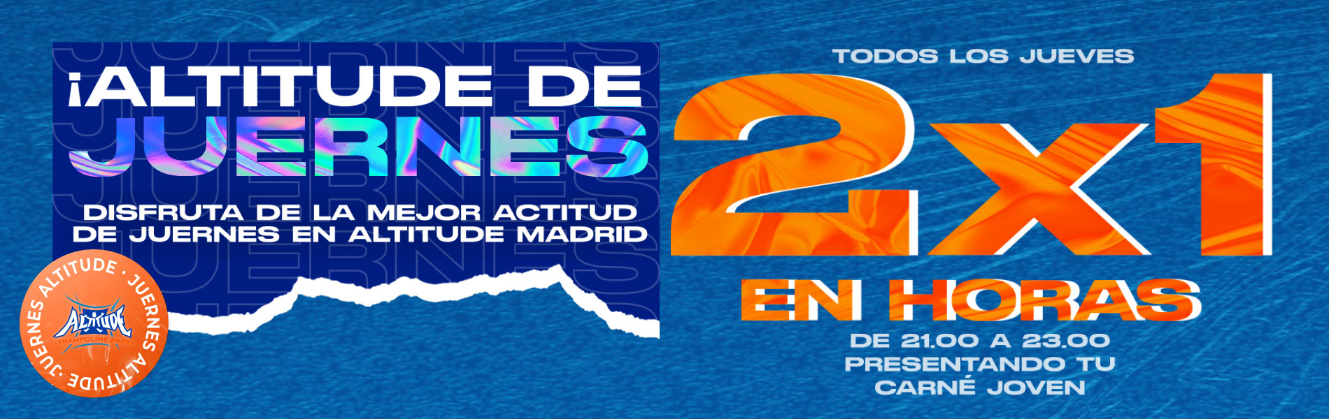 promoción 2x1 jueves Altitude Madrid